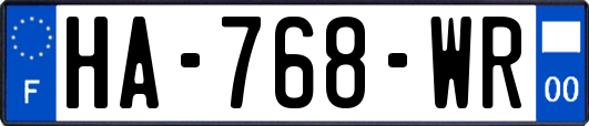 HA-768-WR