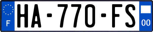 HA-770-FS