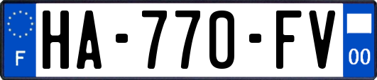 HA-770-FV