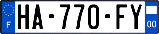 HA-770-FY