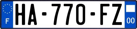 HA-770-FZ