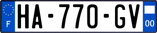 HA-770-GV