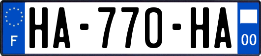 HA-770-HA