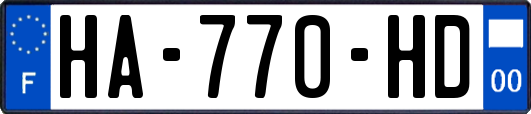 HA-770-HD