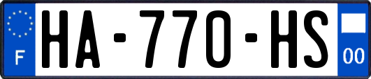 HA-770-HS