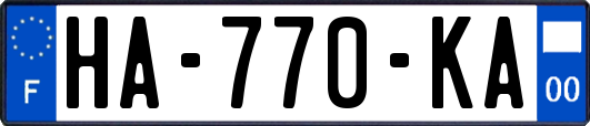 HA-770-KA