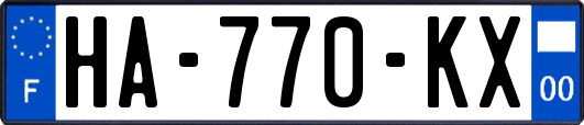 HA-770-KX