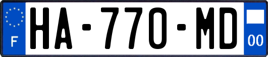 HA-770-MD