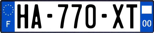 HA-770-XT