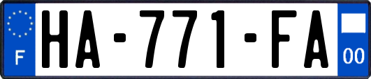 HA-771-FA