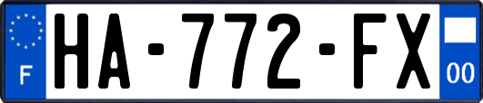 HA-772-FX