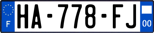 HA-778-FJ