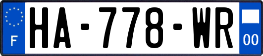HA-778-WR