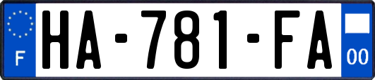 HA-781-FA