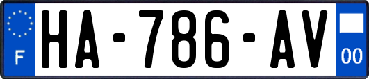 HA-786-AV