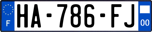 HA-786-FJ