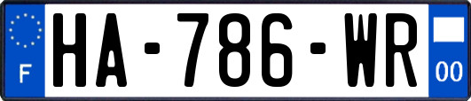HA-786-WR