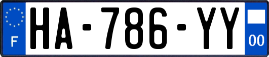 HA-786-YY