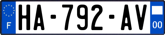 HA-792-AV