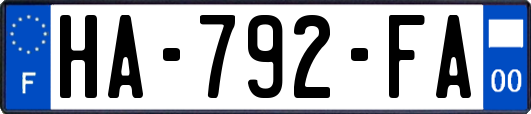 HA-792-FA