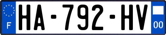 HA-792-HV