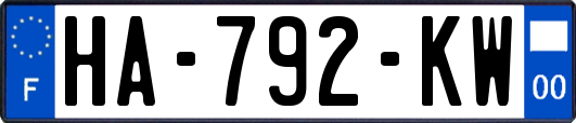 HA-792-KW