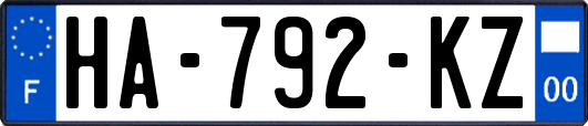 HA-792-KZ