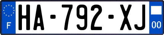 HA-792-XJ