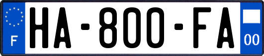 HA-800-FA