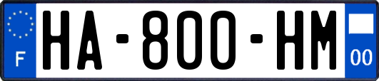 HA-800-HM