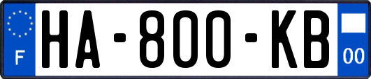 HA-800-KB