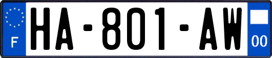 HA-801-AW