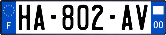 HA-802-AV