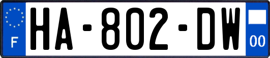 HA-802-DW