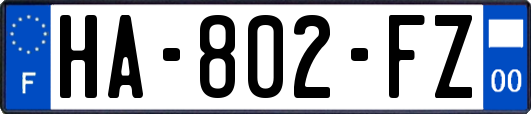 HA-802-FZ