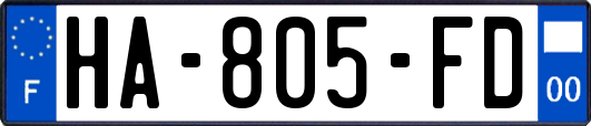 HA-805-FD