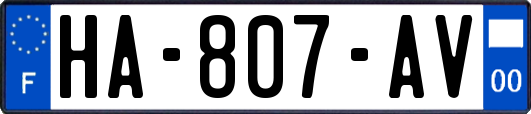 HA-807-AV