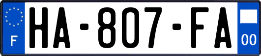HA-807-FA