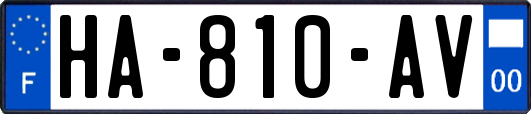 HA-810-AV