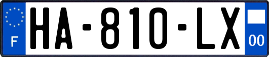 HA-810-LX