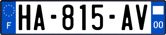 HA-815-AV