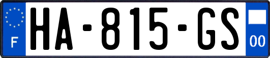 HA-815-GS
