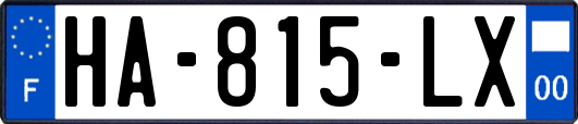 HA-815-LX