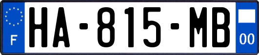 HA-815-MB