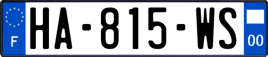 HA-815-WS
