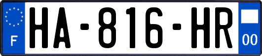 HA-816-HR