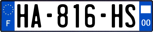 HA-816-HS