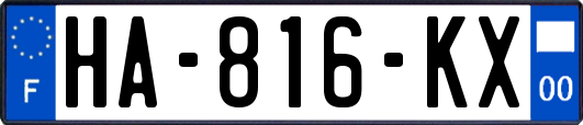 HA-816-KX