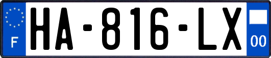 HA-816-LX