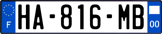 HA-816-MB